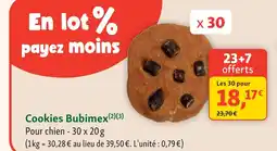 Maxi Zoo Bubimex cookies offre