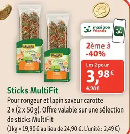 Maxi Zoo Multifit sticks offre