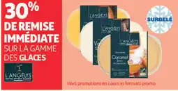 Auchan L'angélys glaces offre
