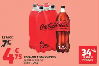 Coca-Cola Sans Sucres