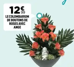 Centrakor Le colombarium de boutons de roses avec ange offre