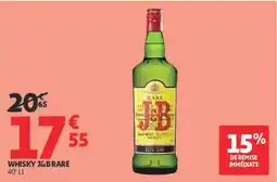 Auchan J&B WHISKY RARE offre