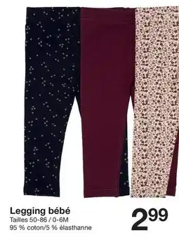 Zeeman Legging bébé offre