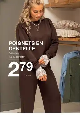 Zeeman Poignets en dentelle offre