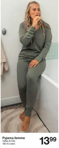 Zeeman Pyjama femme offre