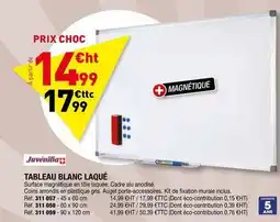 Hyperburo Juvénilia - tableau blanc laqué offre