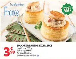 Auchan BOUCHÉE À LA REINE EXCELLENCE offre