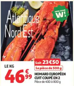 Auchan Homard Européen offre