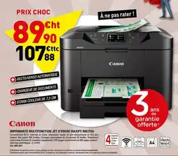 Hyperburo Canon - imprimante multifonction jet d'encre maxi hb2750 offre