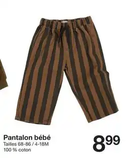 Zeeman Pantalon bébé offre