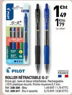 Hyperburo Pilot - roller rétractable g-2 offre