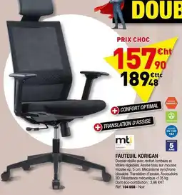 Hyperburo Mti - fauteuil offre
