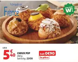 Auchan CHOUX POP offre
