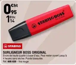 Hyperburo Stabilo - surligneur boss original offre