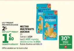 Auchan Auchan Nectar Multifruits offre