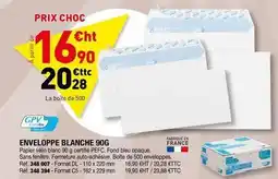 Hyperburo Gpv - enveloppe blanche offre