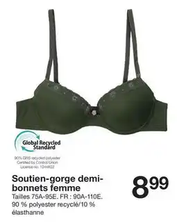 Zeeman Soutien-gorge demi- bonnets femme offre