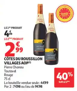 Auchan Pierre Chanau Tautavel offre