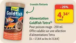 Maxi Zoo Tetra - alimentation goldfish offre