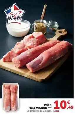 Hyper U Porc filet mignon offre