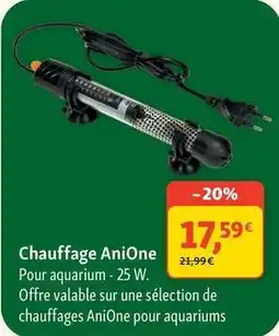 Maxi Zoo Anione - chauffage offre