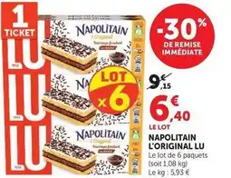 Hyper U Lu - napolitain l'original offre