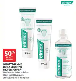 Auchan Parapharmacie Colgate gamme elmex sensitive offre