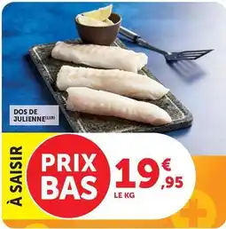 Hyper U Dos de julienne offre