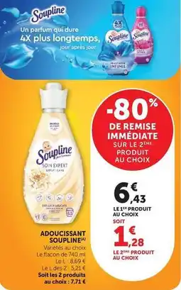 U Express Soupline - adoucissant offre