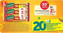Hyper U Panzani - pâtes creatives offre