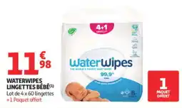 Auchan Parapharmacie WaterWipes Lingettes Bébé offre