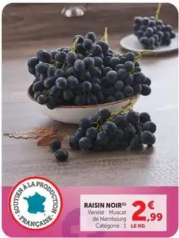 U Express Raisin noir offre