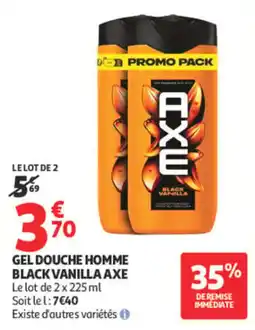Auchan AXE GEL DOUCHE HOMME offre