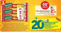 U Express Panzani - pâtes creatives offre