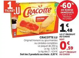 Hyper U Lu - cracotte offre