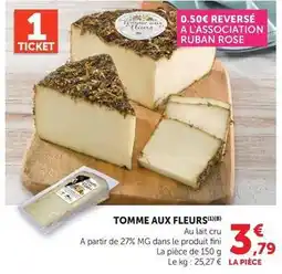 U Express Tomme aux fleurs offre