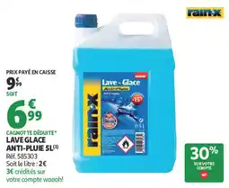 Auchan rainx Lave-Glace Anti-Pluie offre