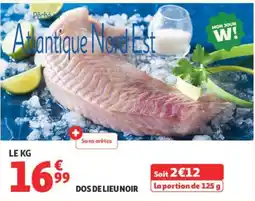 Auchan DOS DE LIEU NOIR offre
