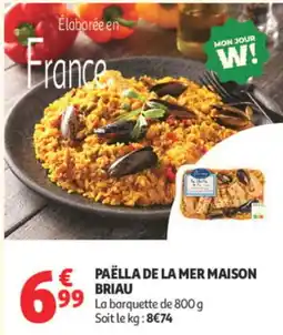 Auchan BRIAU PAËLLA DE LA MER MAISON offre