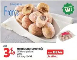 Auchan MINI BEIGNETS FOURRÉS offre