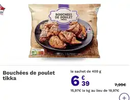 Picard Picard Bouchées de poulet tikka offre