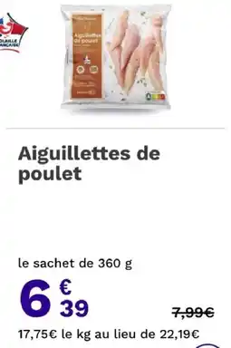Picard Picard Aiguillettes de poulet offre