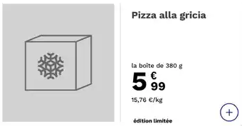 Pizza alla gricia
