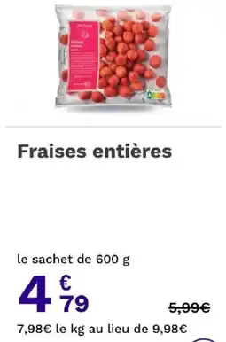 Picard Picard Fraises entières offre