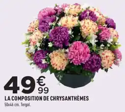 Centrakor LA COMPOSITION DE CHRYSANTHÈMES offre