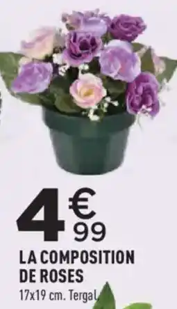 Centrakor LA COMPOSITION DE ROSES offre