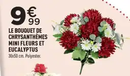 Centrakor LE BOUQUET DE CHRYSANTHÈMES MINI FLEURS ET EUCALYPTUS offre