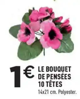 Centrakor LE BOUQUET DE PENSÉES offre