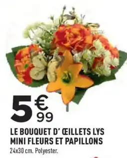 Centrakor LE BOUQUET D'ŒILLETS LYS offre