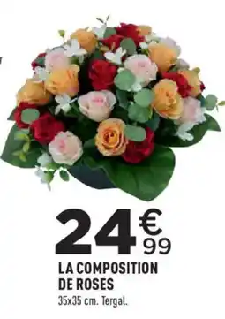 Centrakor LA COMPOSITION DE ROSES offre